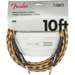 FENDER 10 FT Professional Series Inst.Cable - CAVO JACK JACK 3 METRI COLOR DESERT CAMO