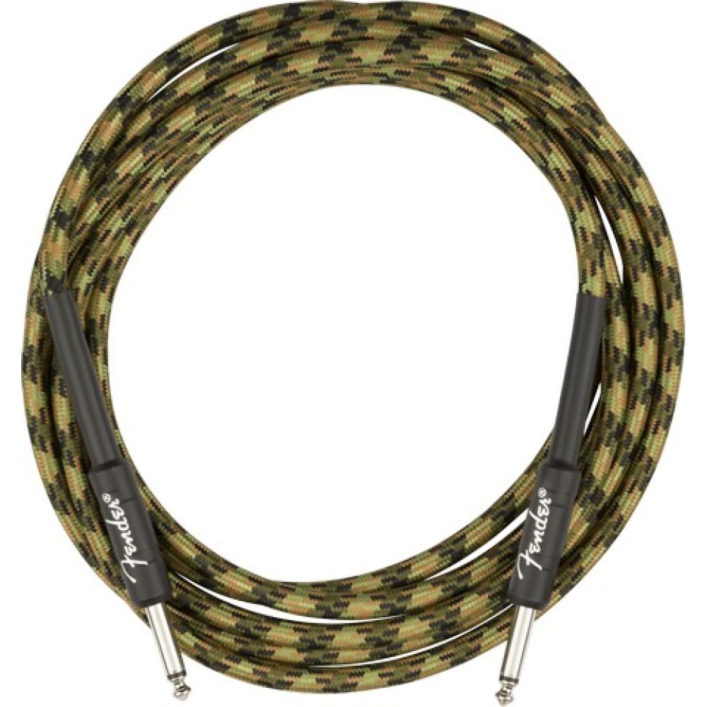 FENDER 18.6 FT Professional Series Inst.Cable - CAVO JACK JACK 5.5 METRI COLOR WOODLANDCAMO