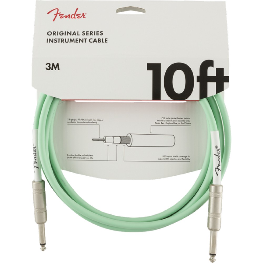 FENDER Original 10" Instrument Cable SFG - Cavo Jack Jack 3 METRI