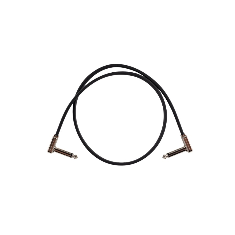 ERNIE BALL 06228 Cavo Patch Black 60 cm - CAVO MONO PER STRUMENTI MUSICALI