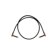 ERNIE BALL 06228 Cavo Patch Black 60 cm - CAVO MONO PER STRUMENTI MUSICALI