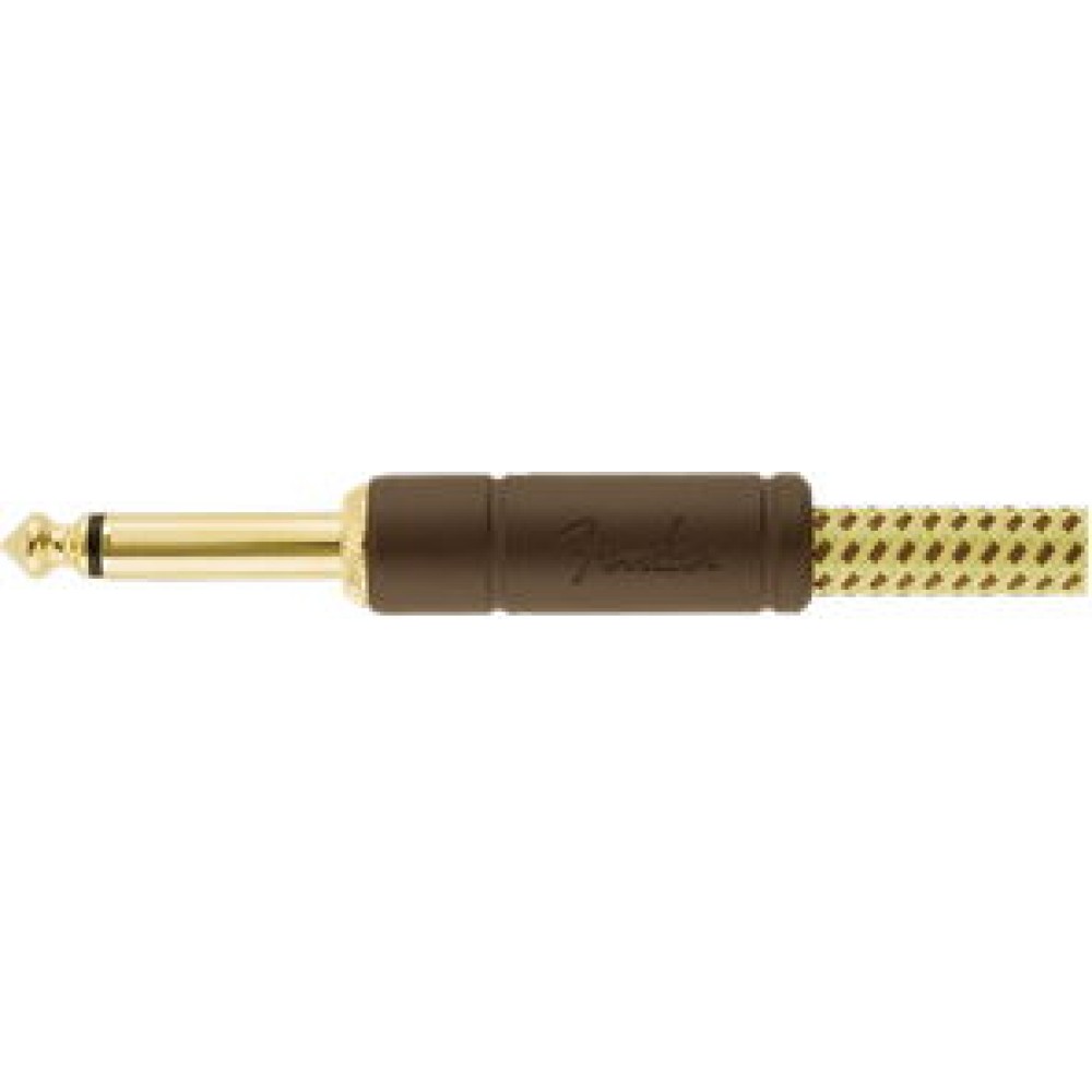 FENDER Deluxe Series Instrument Cable Straight Straight 3m Tweed - CAVO AUDIO PER STRUMENTI JACK 6,3MM  JACK 6,3MM 3 METRI