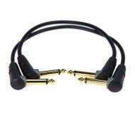 KLOTZ AU AJJ0090 Unbalanced Patch Cable - CAVO PATCH PER EFFETTI JACK MONO 6,3MM - JACK MONO 6,3MM 0,90 MT