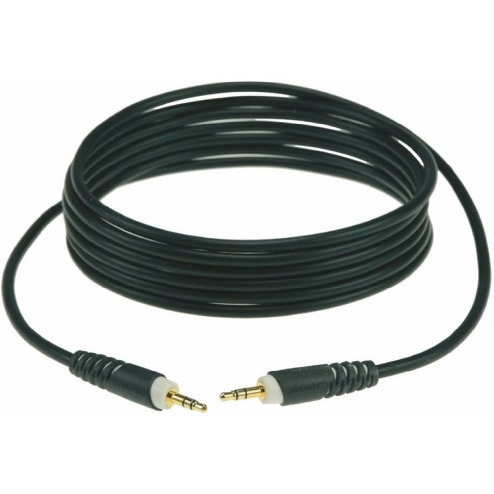 KLOTZ AS MM0300 - CAVO AUDIO STEREO JACK 3,5MM - JACK 3,5MM 3MT