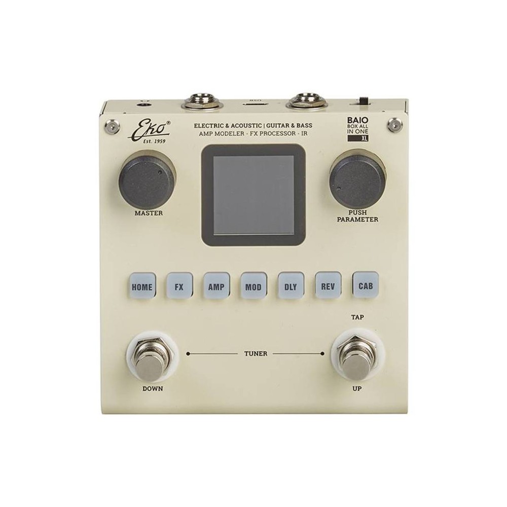 EKO Baio XL - PEDALE MULTIEFFETTO PER CHITARRA E BASSO