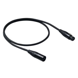 PROEL CHL250LU10 - CAVO PER MICROFONO XLR M 3P - XLR F 3P 10MT