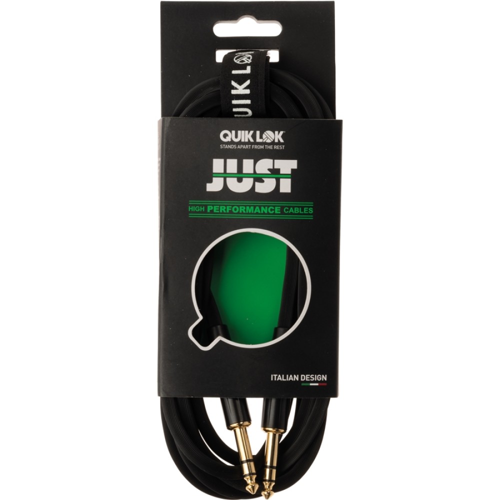 QUIKLOK JUST JS2 - CAVO BILANCIATO ASSEMBLATO PER STRUMENTI MUSICALI