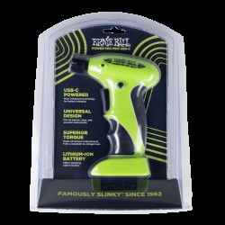 ERNIE BALL 9626 Power Peg Pro Usb c - ACCESSORIO AVVOLGICORDE PER STRUMENTI A CORDA