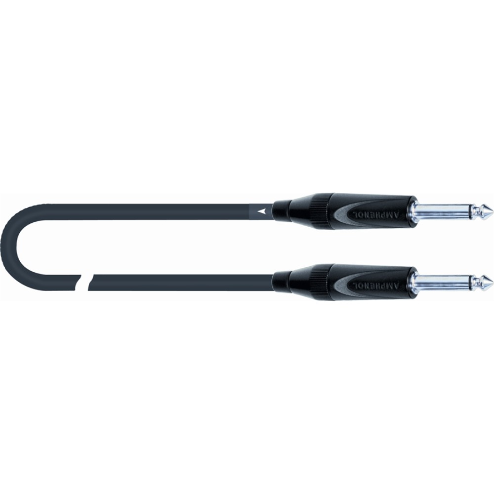QUIKLOK SS ONE 3 Jack Mono Jack Mono - CAVO ASSEMBLATO PROFESSIONALE PER STRUMENTI MUSICALI