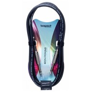 BESPECO IRO300BK - Cavo Jack Mono Maschio 6,3 mm / Jack Mono Maschio 6,3 mm 3 MT