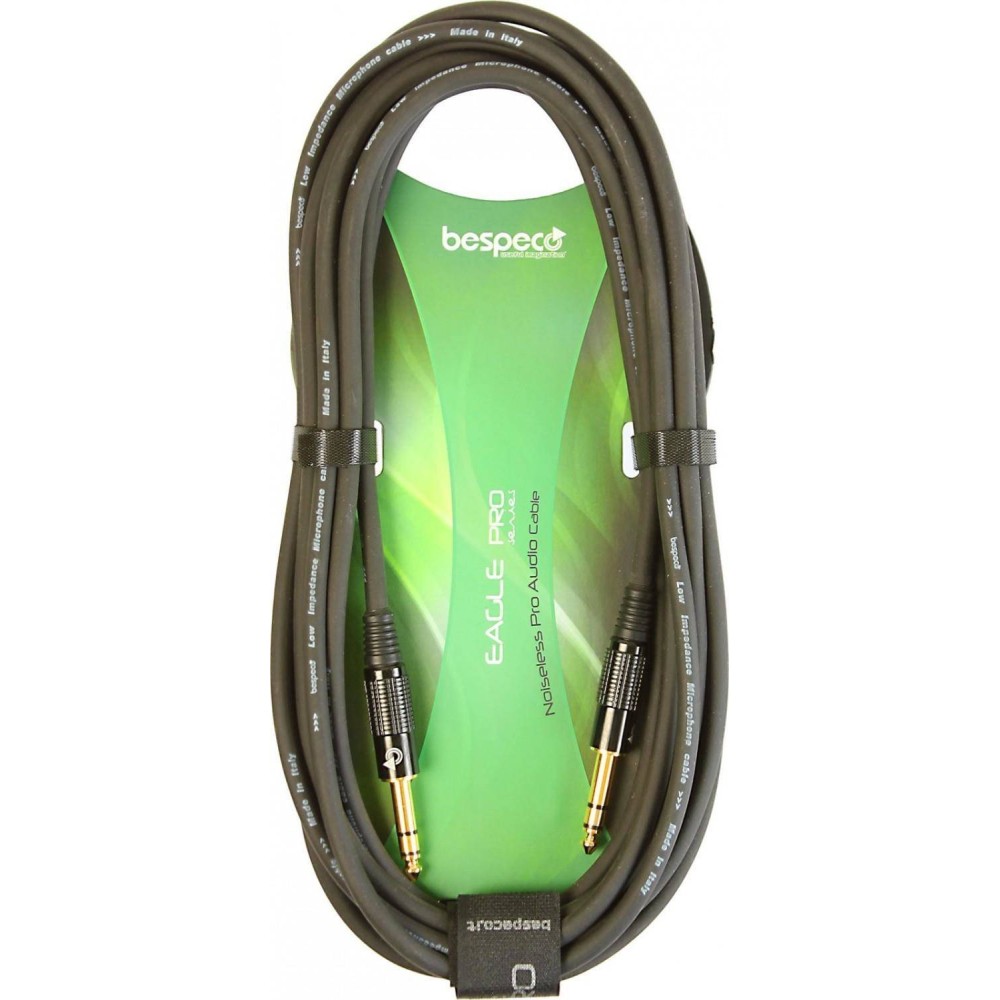 BESPECO EASS500 - CAVO BILANCIATO JACK/JACK TRS 6,3 MM LUNGHEZZA 5 MT 