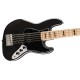 FENDER SQUIER AFFINITY ACT JAZZ BASS V MN BPG MBK - BASSO 5 CORDE COLORE NERO