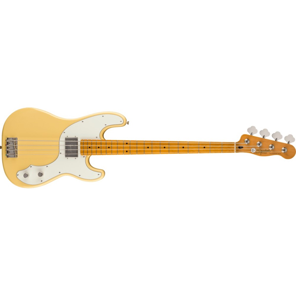 FENDER Classic VIbe Telecaster Bass MN PPG VWT - BASSO ELETTRICO 4 CORDE VINTAGE WHITE