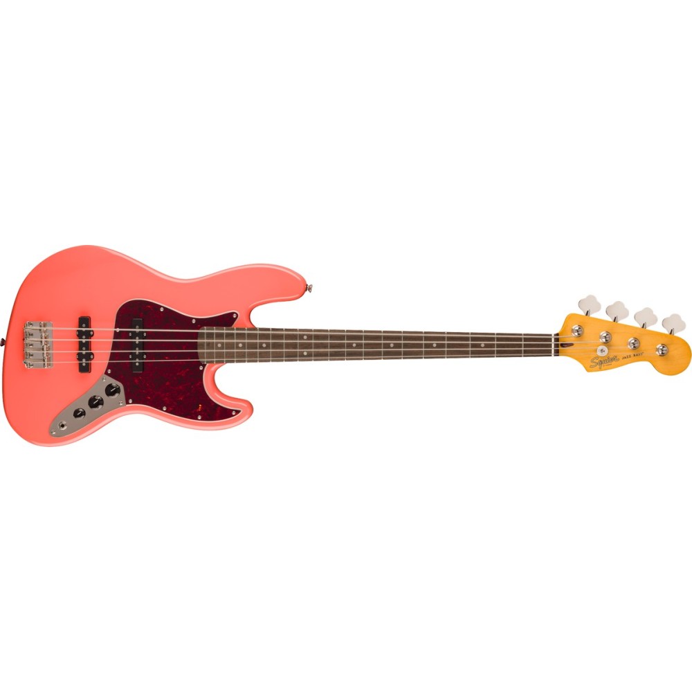 FENDER Classic Vibe '60s Jazz Bass LRL TSPG TCO - BASSO ELETTRICO TAHITIAN CORAL