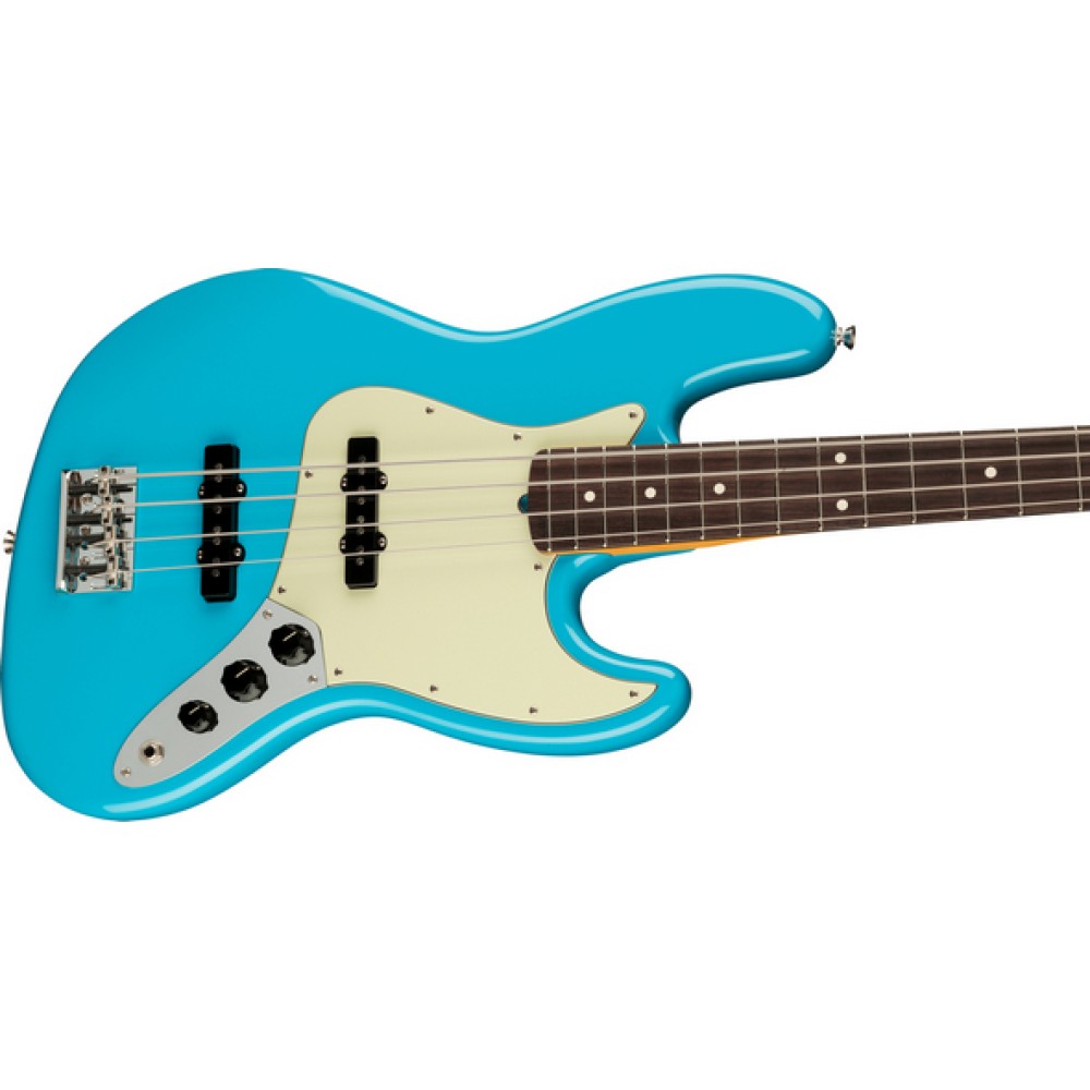 FENDER American Professional II Jazz Bass RW MBL -BASSO ELETTRICO MIAMI BLUE