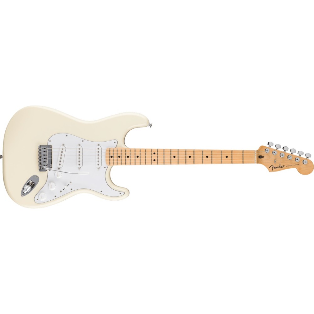 FENDER STANDARD STRATOCASTER MN WPG OWT - CHITARRA ELETTRICA OLYMPIC WHITE