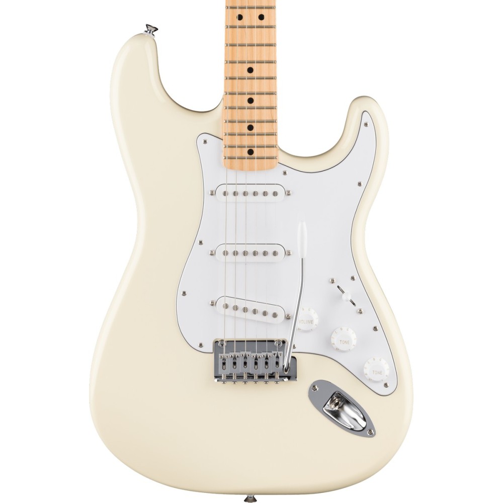 FENDER STANDARD STRATOCASTER MN WPG OWT - CHITARRA ELETTRICA OLYMPIC WHITE