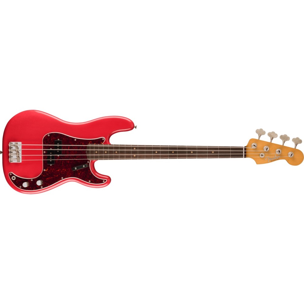 FENDER LTD VIntera II Road Worn '60s Precision Bass RW FRD - BASSO ELETTRICO FIESTA RED