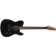 FENDER Acoustasonic Standard Telecaster BLK - CHITARRA ACUSTICA ED ELETTRICA NERA