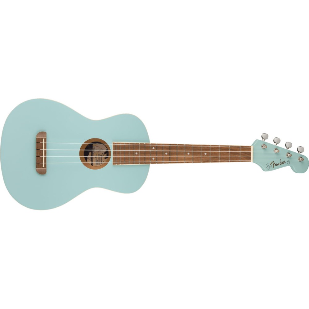 FENDER Avalon Tenor Ukulele DPB WN - UKULELE TENORE DAPHNE BLUE