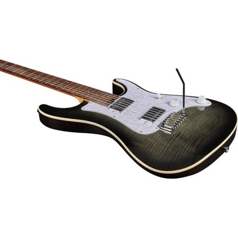 EKO Fire 400 aurora Flamed Grey Burst - CHITARRE ELETTRICHE