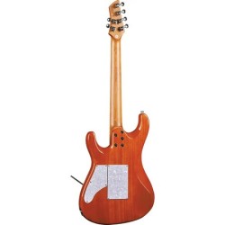 EKO Fire 401 Aurora Flamed Amber Burst - CHITARRA ELETTRICA