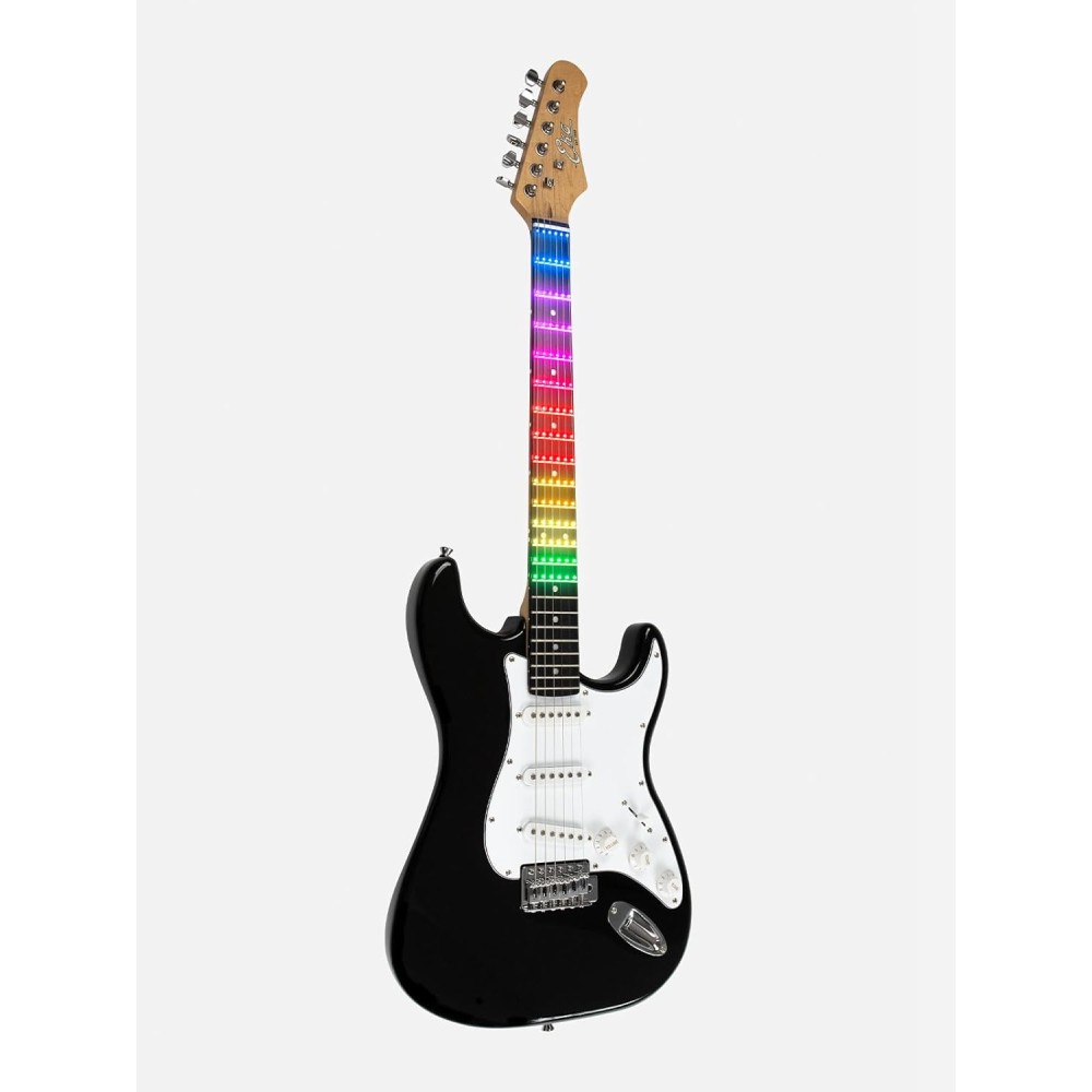 EKO S 300 Black Visual Note - CHITARRA ELETTRICA NERA
