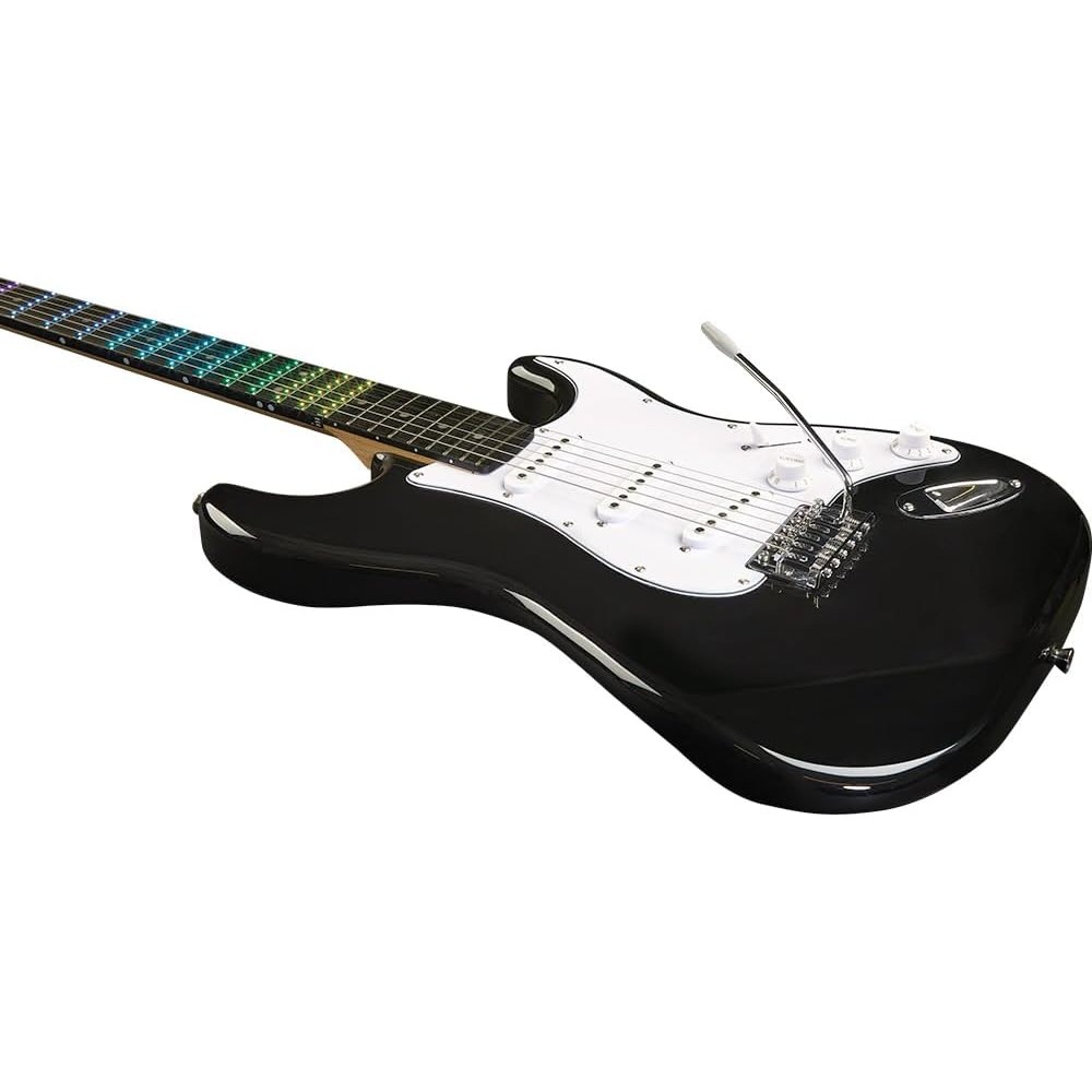 EKO S 300 Black Visual Note - CHITARRA ELETTRICA NERA