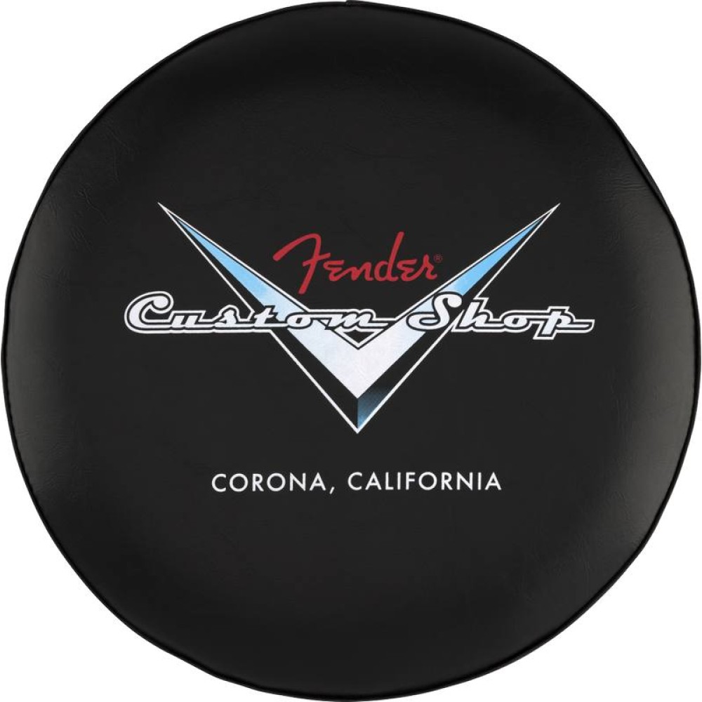 FENDER Bar Stool 24" Custom Shop Logo - SGABELLO DA BAR CON LOGO FENDER CUSTOM SHOP