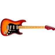FENDER American Ultra Luxe Stratocaster MN PRB - CHITARRA ELETTRICA PLASMA RED BURST