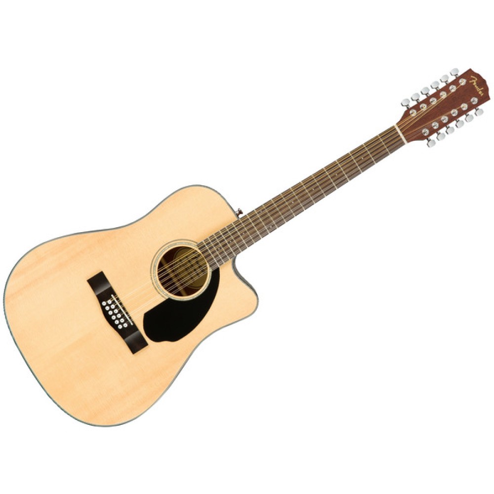 FENDER CD60SCE 12 Natural - Chitarra Acustica Preamplificata 12 Corde