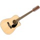 FENDER CD60SCE 12 Natural - Chitarra Acustica Preamplificata 12 Corde