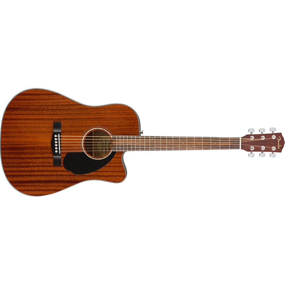 FENDER CD 60SCE ALL MAHOGANY - CHITARRA ACUSTICA PREAMPLIFICATA COLOR MOGANO