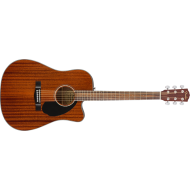 FENDER CD 60SCE ALL MAHOGANY - CHITARRA ACUSTICA PREAMPLIFICATA COLOR MOGANO