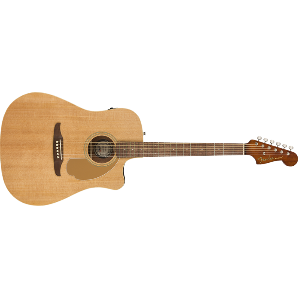 FENDER REDONDO PLAYER NATURAL WN - CHITARRA ACUSTICA PREAMPLIFICATA COLOR NATURAL