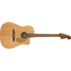FENDER REDONDO PLAYER NATURAL WN - CHITARRA ACUSTICA PREAMPLIFICATA COLOR NATURAL