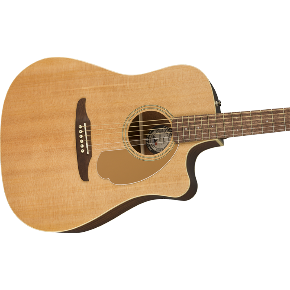 FENDER REDONDO PLAYER NATURAL WN - CHITARRA ACUSTICA PREAMPLIFICATA COLOR NATURAL