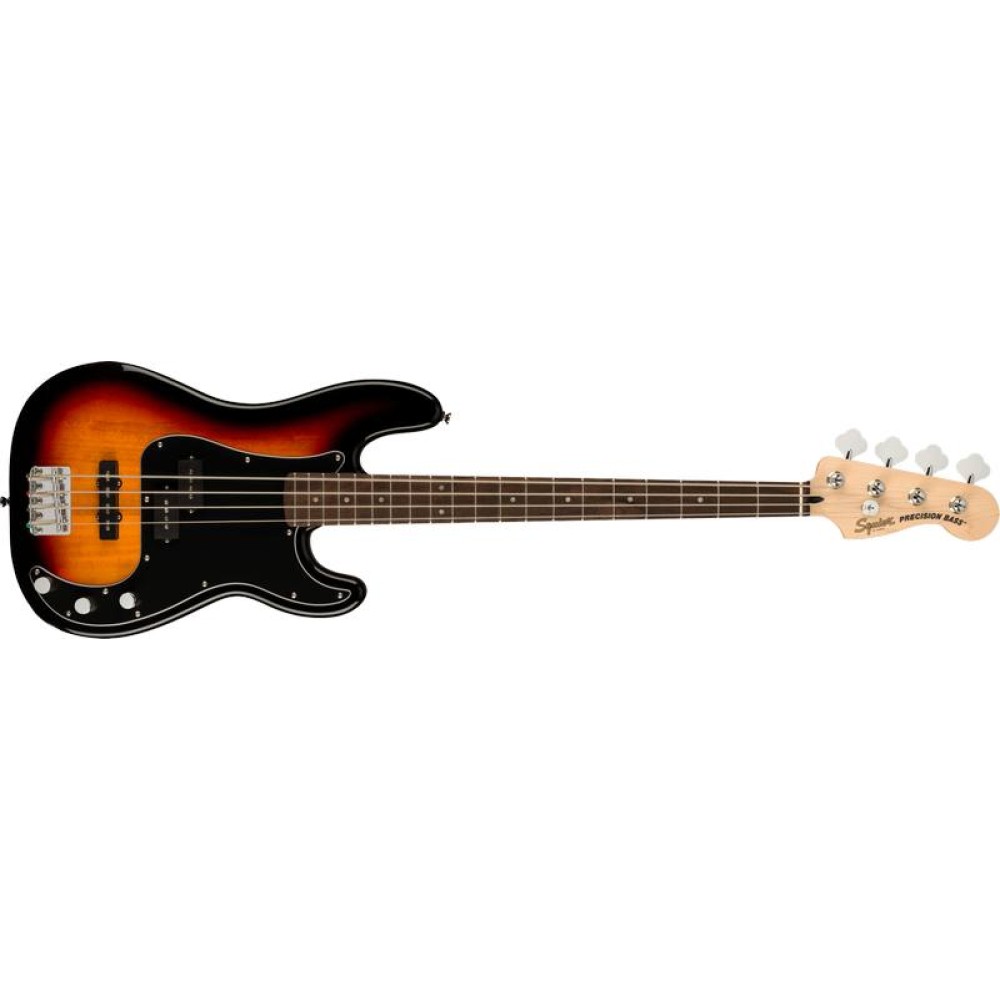 FENDER SQUIER AFFINITY SERIES PRECISION BASS PJ PACK LRL 3TS R15 - KIT BASSO ELETTRICO SUNBURST COMPLETO DI AMPLIFICATORE 15 WATT E ACCESSORI