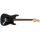 FENDER SQUIER AFFINITY SERIES STRATOCASTER HSS LRL CFM PACK - KIT CHITARRA ELETTRICA COLOR CHARCOAL FROST METALLIC CON AMPLIFICATORE 15 WATT E ACCESSORI