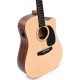 SIGMA DMCE SE DREADNOUGHT CUTAWAY - CHITARRA ACUSTICA ELETTRIFICATA COLORE NATURAL