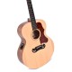 SIGMA GJME SE GRAND JUMBO - CHITARRA ACUSTICA ELETTRIFICATA NATURALE