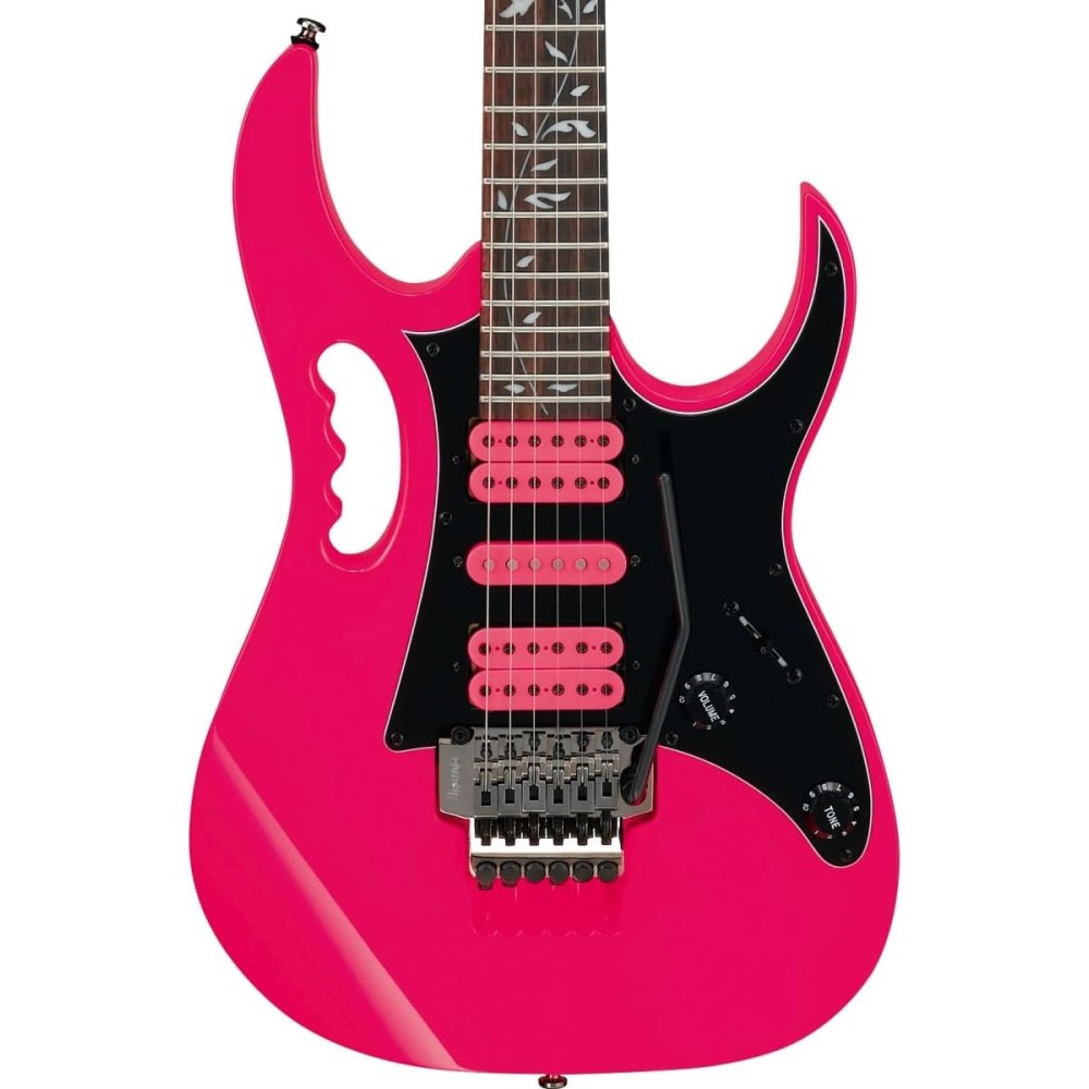 IBANEZ JEMJRSP PK Steve Vai - CHITARRA ELETTRICA ROSA STEVE VAI SIGNATURE