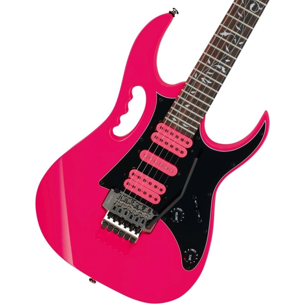 IBANEZ JEMJRSP PK Steve Vai - CHITARRA ELETTRICA ROSA STEVE VAI SIGNATURE