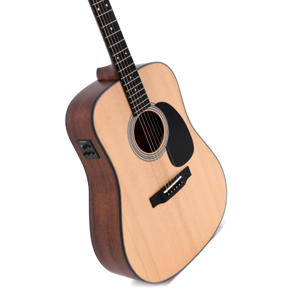 SIGMA SDM STE ST DREADNOUGHT ALL SOLID - CHITARRA ACUSTICA PREAMPLIFICATA COLORE NATURAL