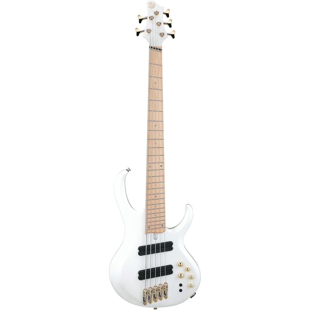 IBANEZ BTB605MLM PWM - BASSO ELETTRICO 5 CORDE MULTI SCALA BIANCO PERLA OPACO