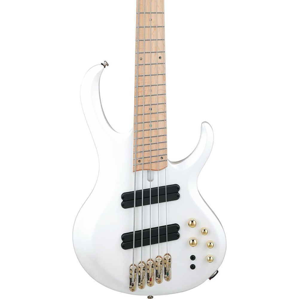 IBANEZ BTB605MLM PWM - BASSO ELETTRICO 5 CORDE MULTI SCALA BIANCO PERLA OPACO