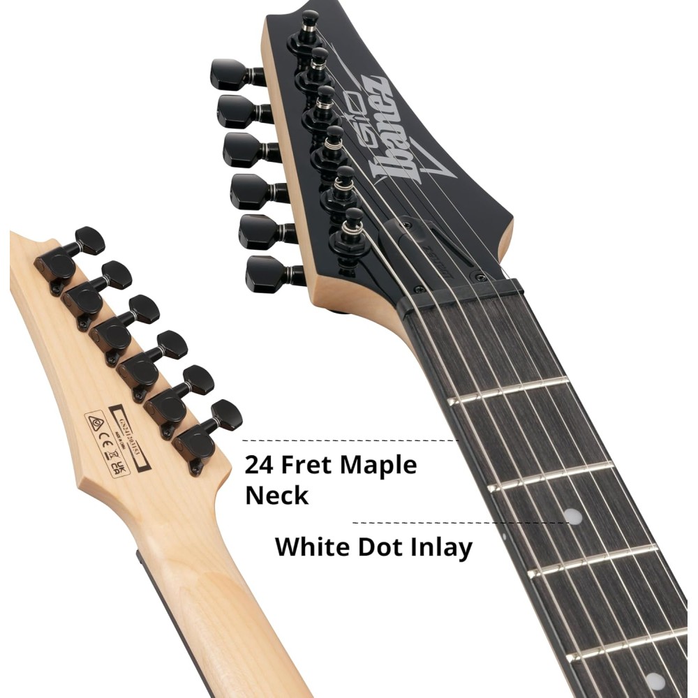 IBANEZ GRG120QASP BKG - CHITARRA ELETTRICA COLORE BLACK GRADATION 