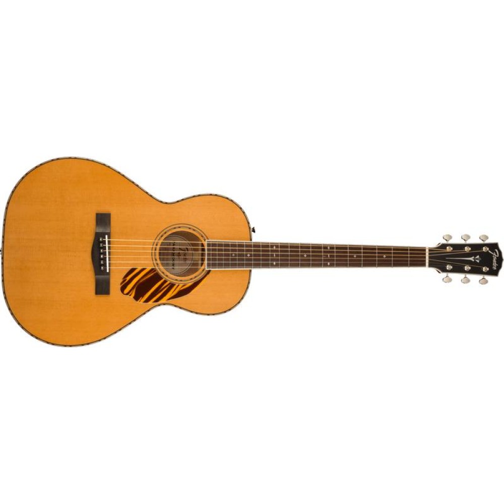 FENDER PS 220E Parlor Natural - CHITARRA ACUSTICA ELETTRIFICATA COLOR NATURAL CON CASE RIGIDO