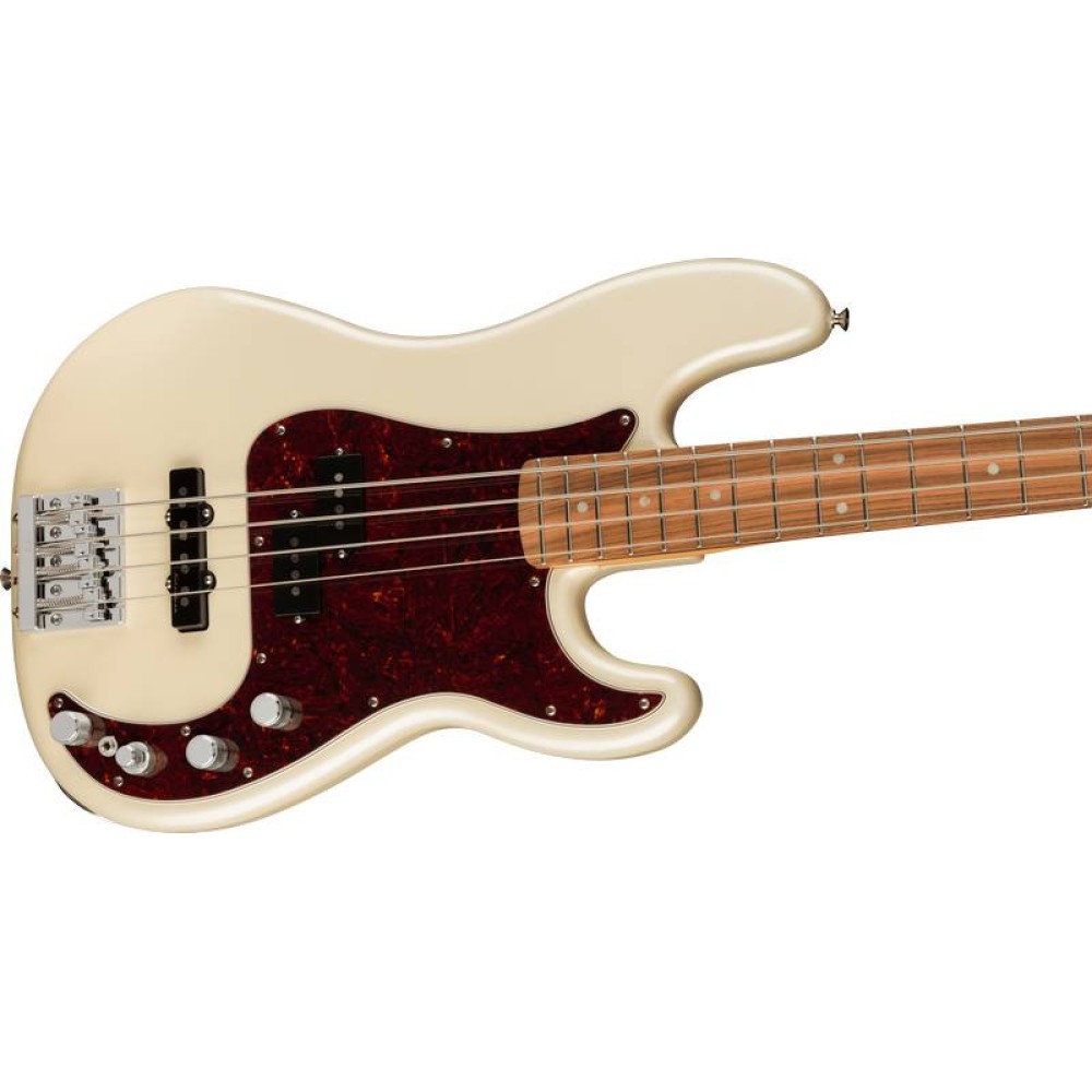 FENDER Player Plus Precision Bass PF Olympic Pearl - BASSO ELETTRICO OLYMPIC PEARL