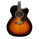 TAKAMINE GJ72CE BSB G SERIES JUMBO CUTAWAY - CHITARRA ACUSTICA ELETTRIFICATA SUNBURST